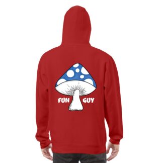 Fun Guy Blue Premium Sick Designz Hoodie Dark