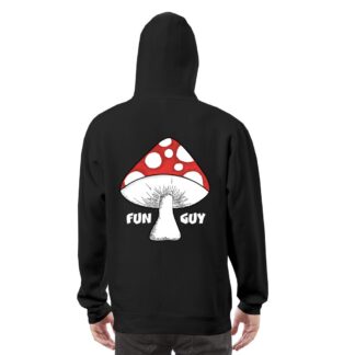 Fun Guy Red Premium Sick Designz Hoodie Dark