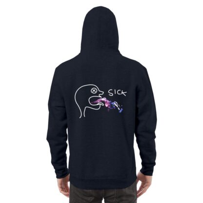 Intergalacksick Premium Full-Zip Hoodie - Image 7