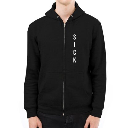 Intergalacksick Premium Full-Zip Hoodie - Image 2