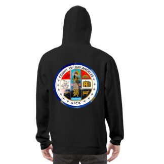 LA County is Sick Premium Sick Designz Hoodie Dark