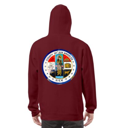 LA County is Sick Premium Hoodie (Dark) - Image 3