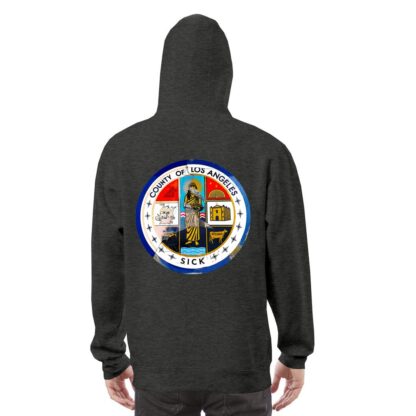 LA County is Sick Premium Hoodie (Dark) - Image 5