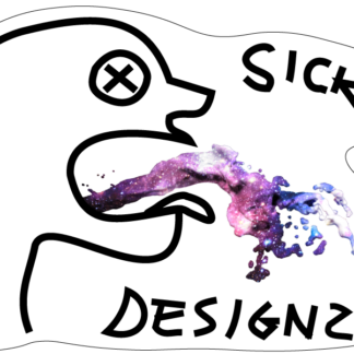 Intergalacksick Sticker