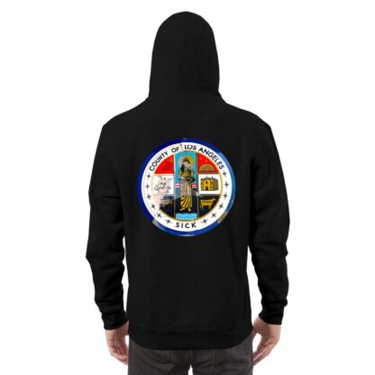 LA County is Sick Full Zip Hoodie - Image 3