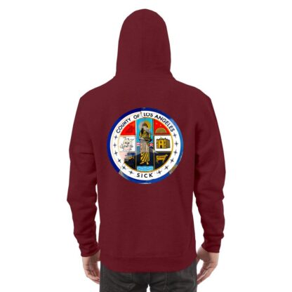 LA County is Sick Full Zip Hoodie - Image 5