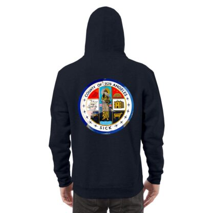 LA County is Sick Full Zip Hoodie - Image 7