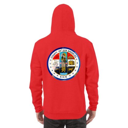 LA County is Sick Full Zip Hoodie - Image 9