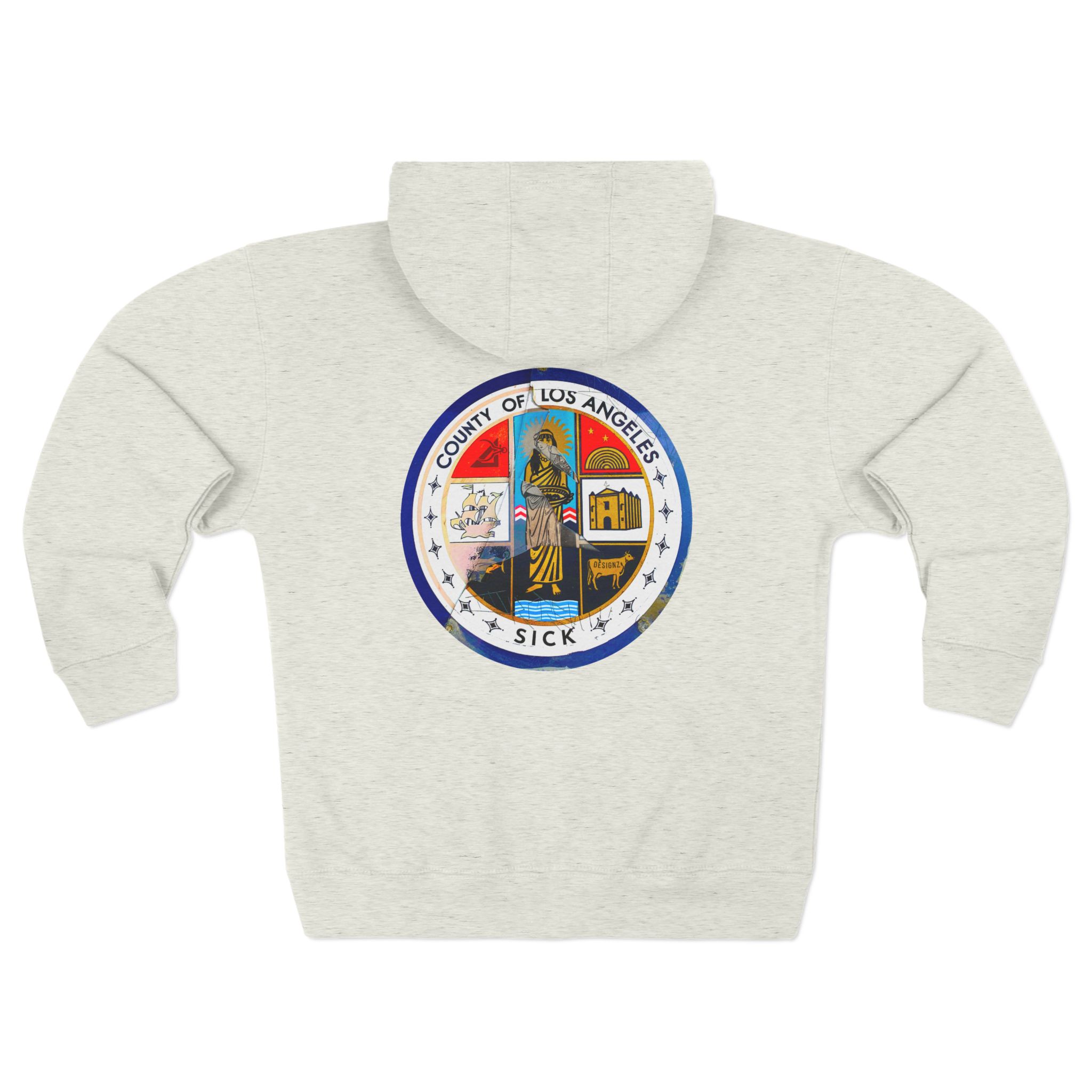 LA County is vSICK Full Zip Hoodie - Image 7