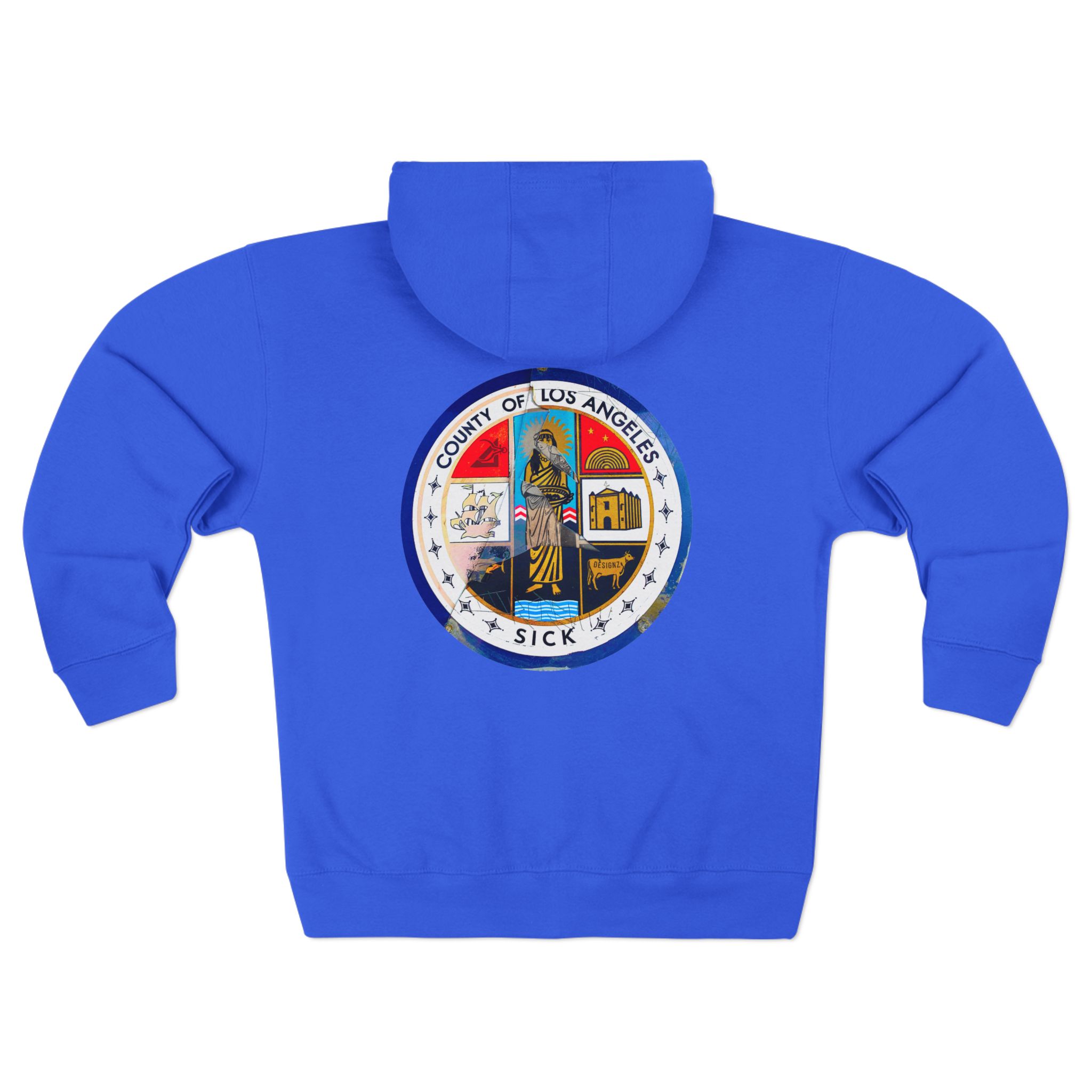 LA County is vSICK Full Zip Hoodie - Image 9