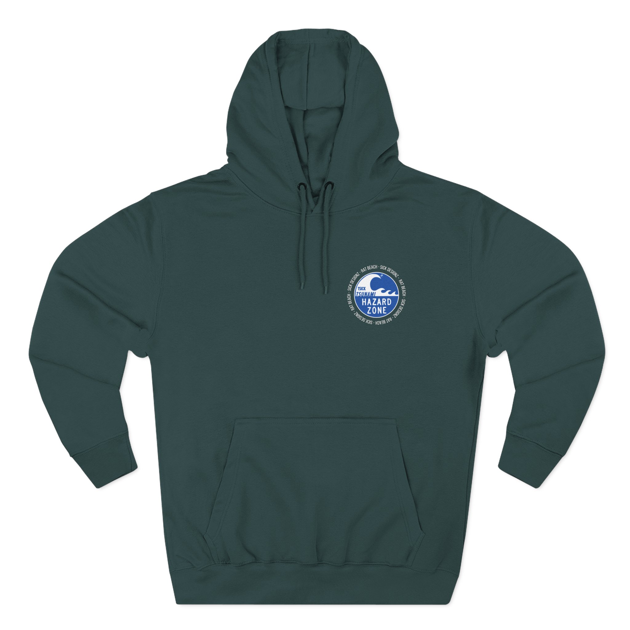 Tsick Tsunami Premium Rat Beach Hoodie - Image 14