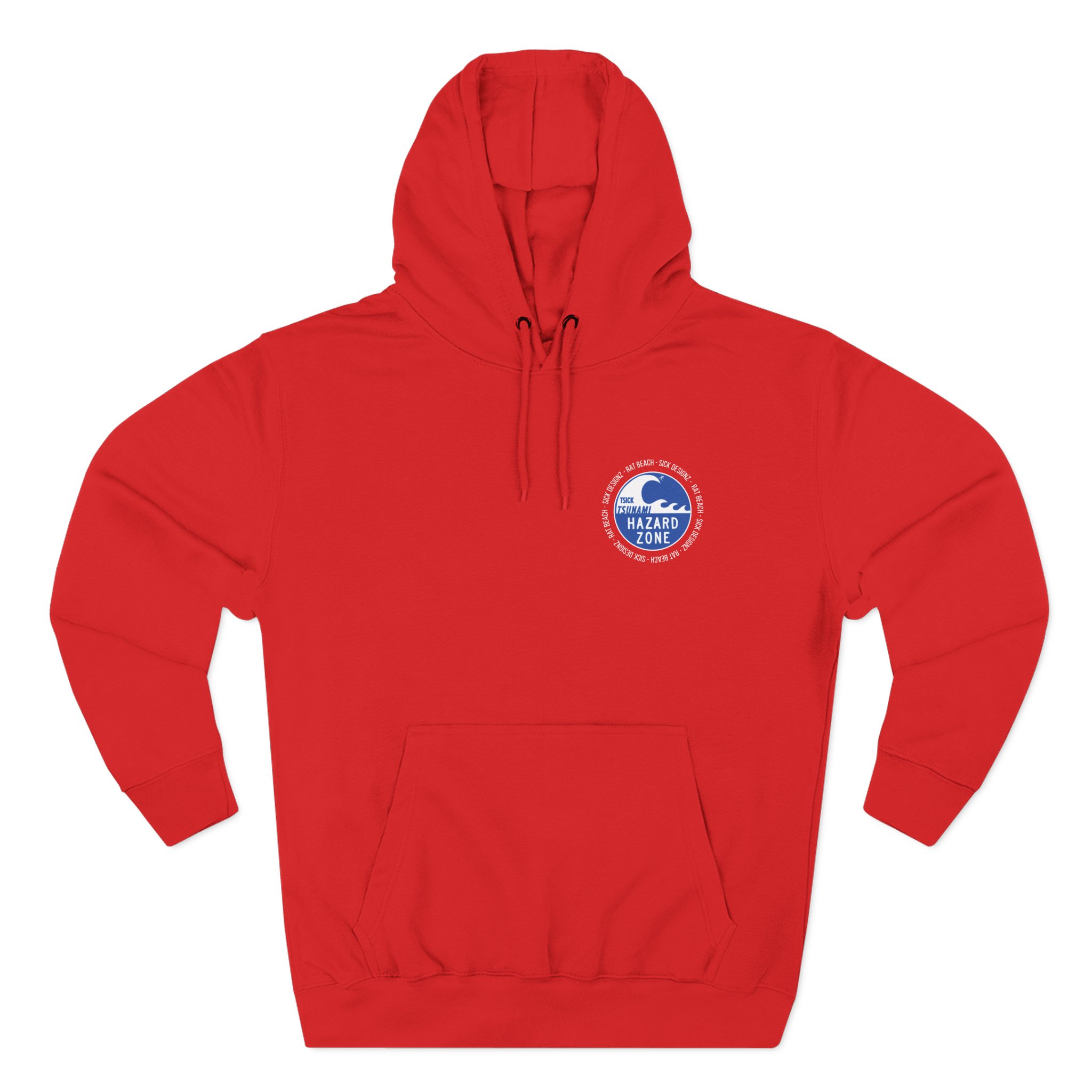 Tsick Tsunami Premium Rat Beach Hoodie - Image 12