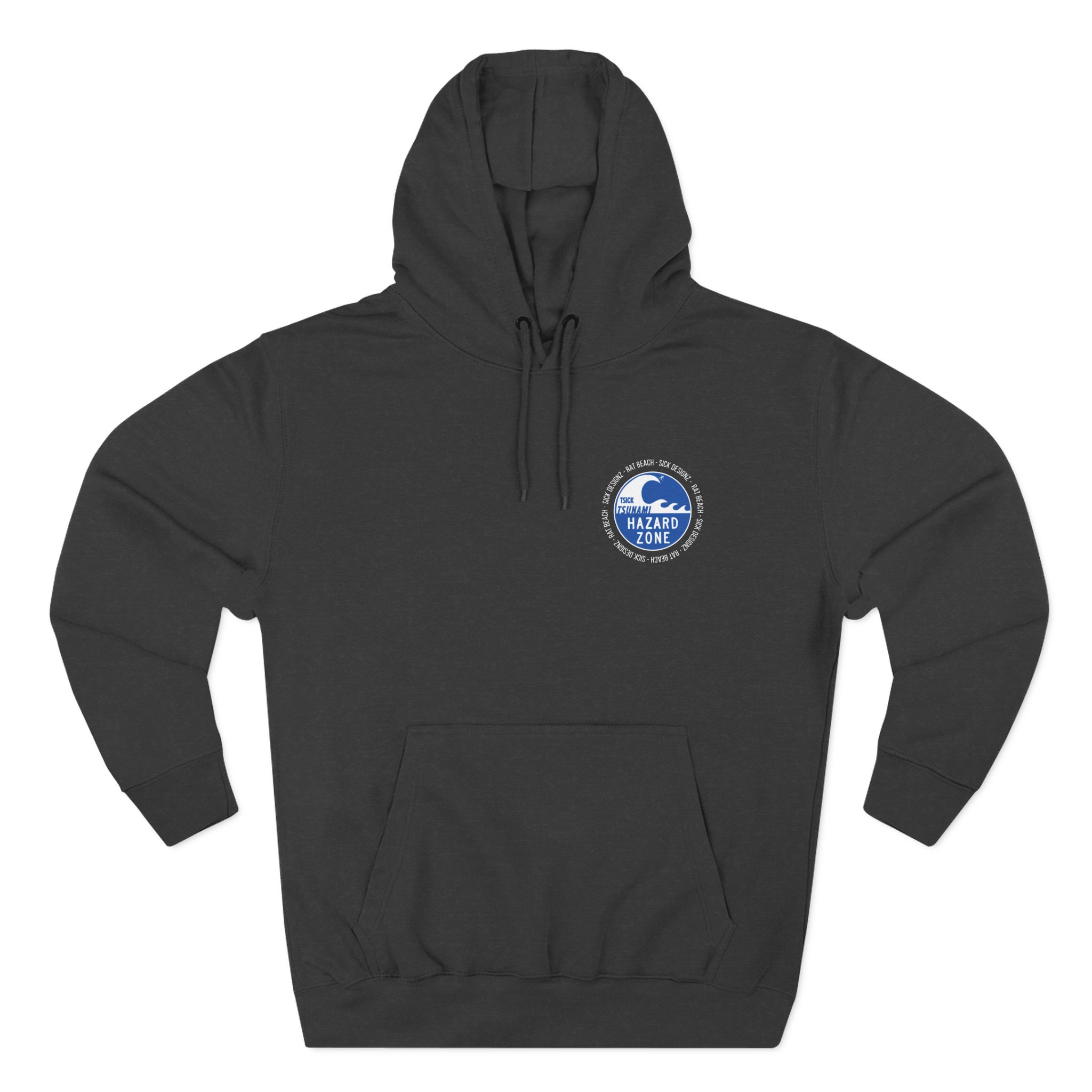 Tsick Tsunami Premium Rat Beach Hoodie - Image 8