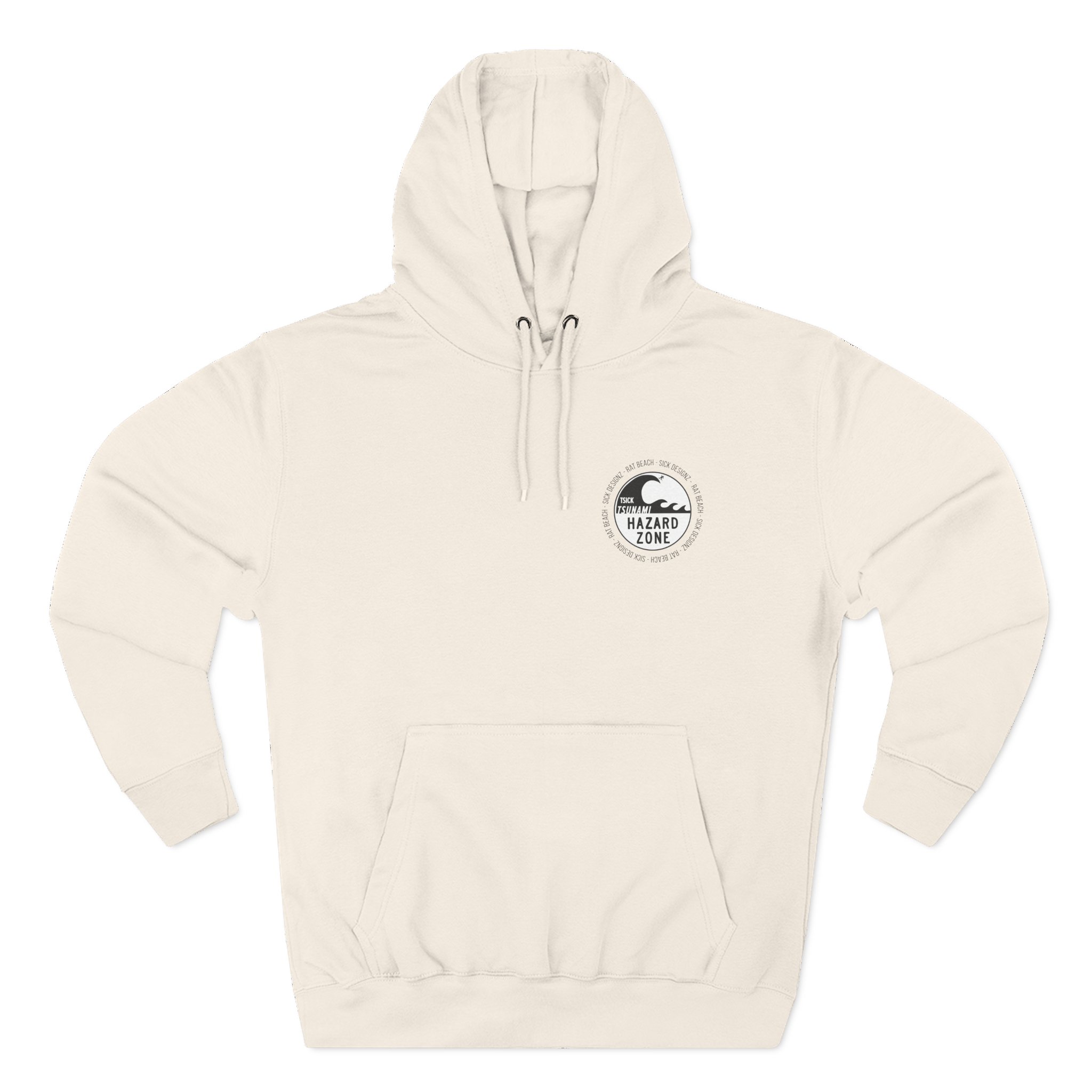Tsick Tsunami Premium Rat Beach Hoodie - Image 4