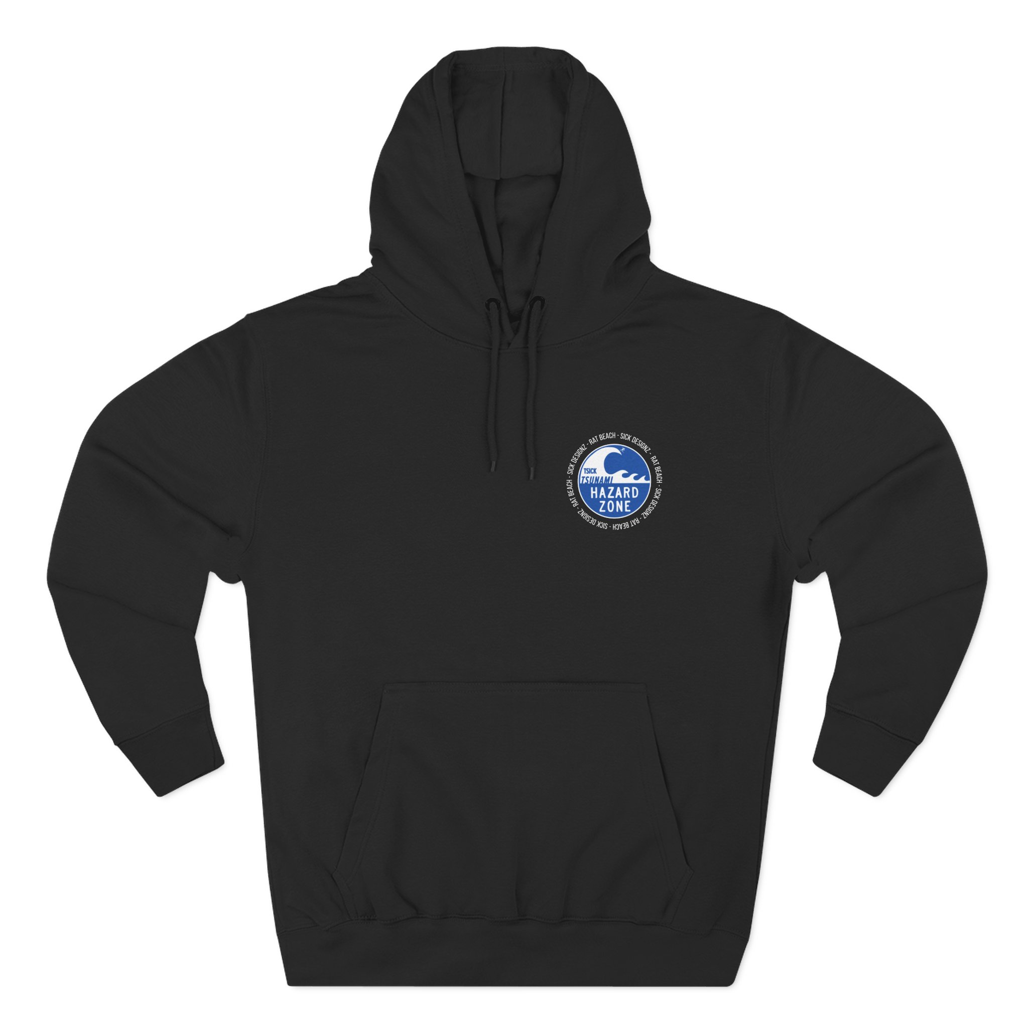 Tsick Tsunami Premium Rat Beach Hoodie - Image 6