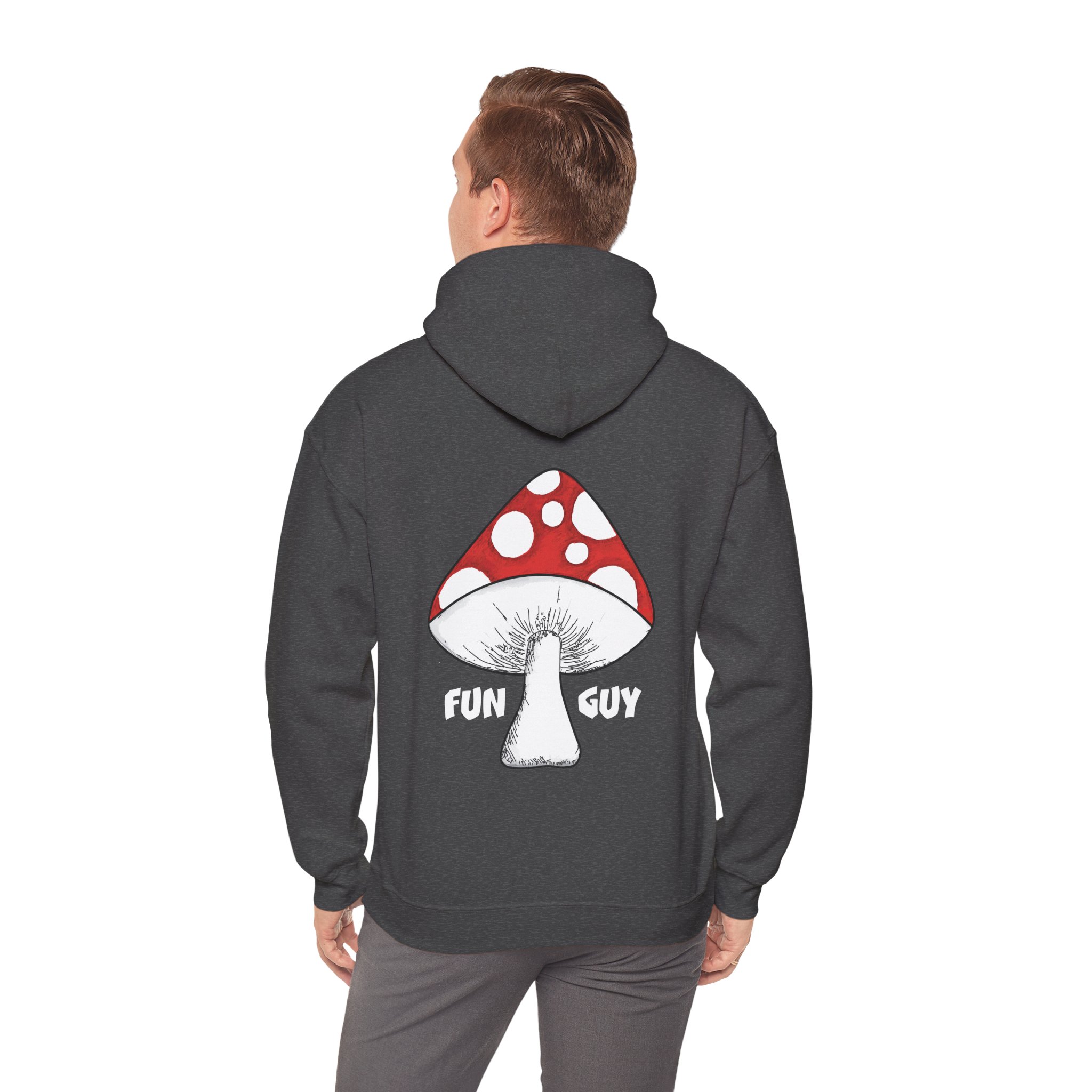 Fun Guy Red Sick Blend Sick Designz Hoodie