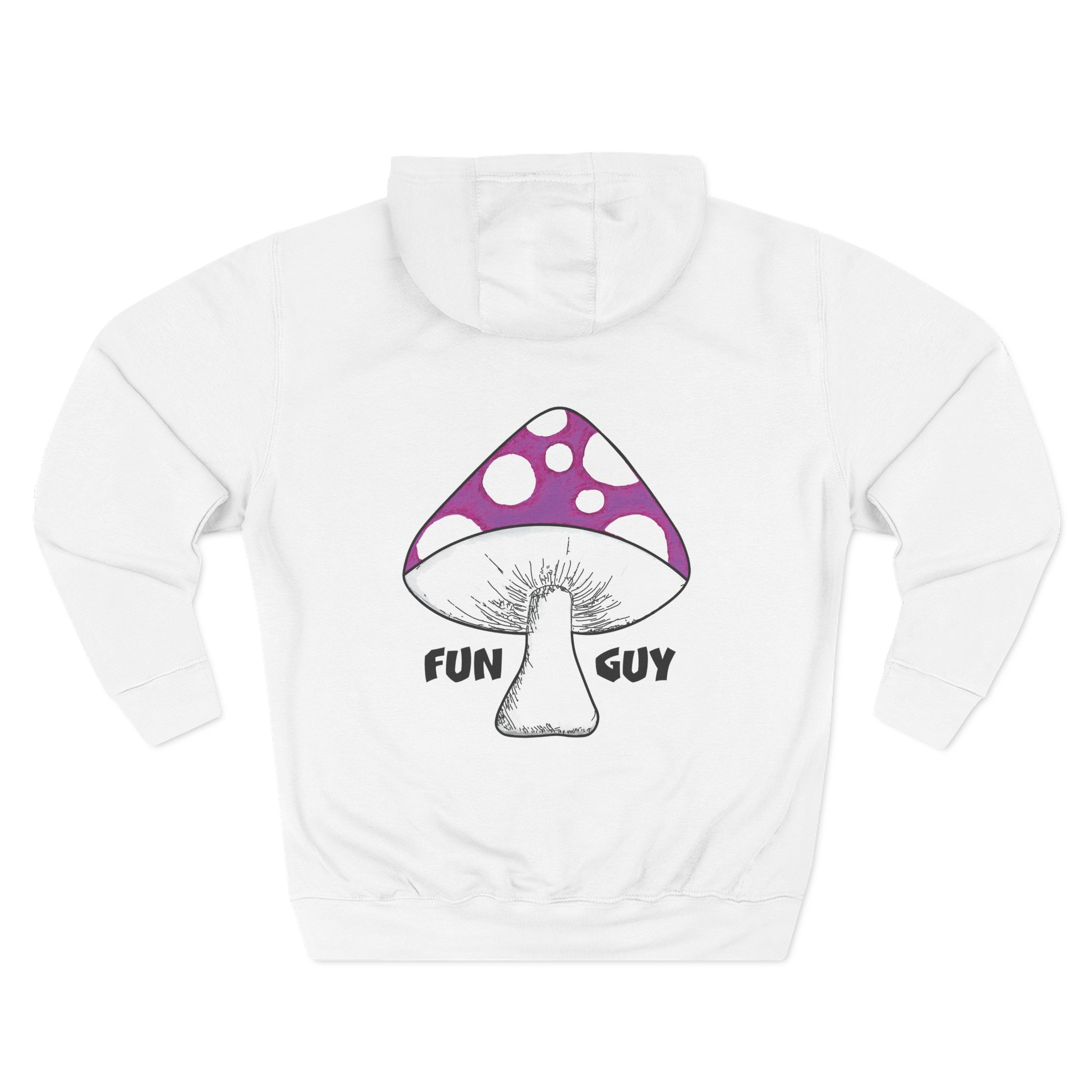 Fun Guy Purple Premium Sick Designz Hoodie - Image 3