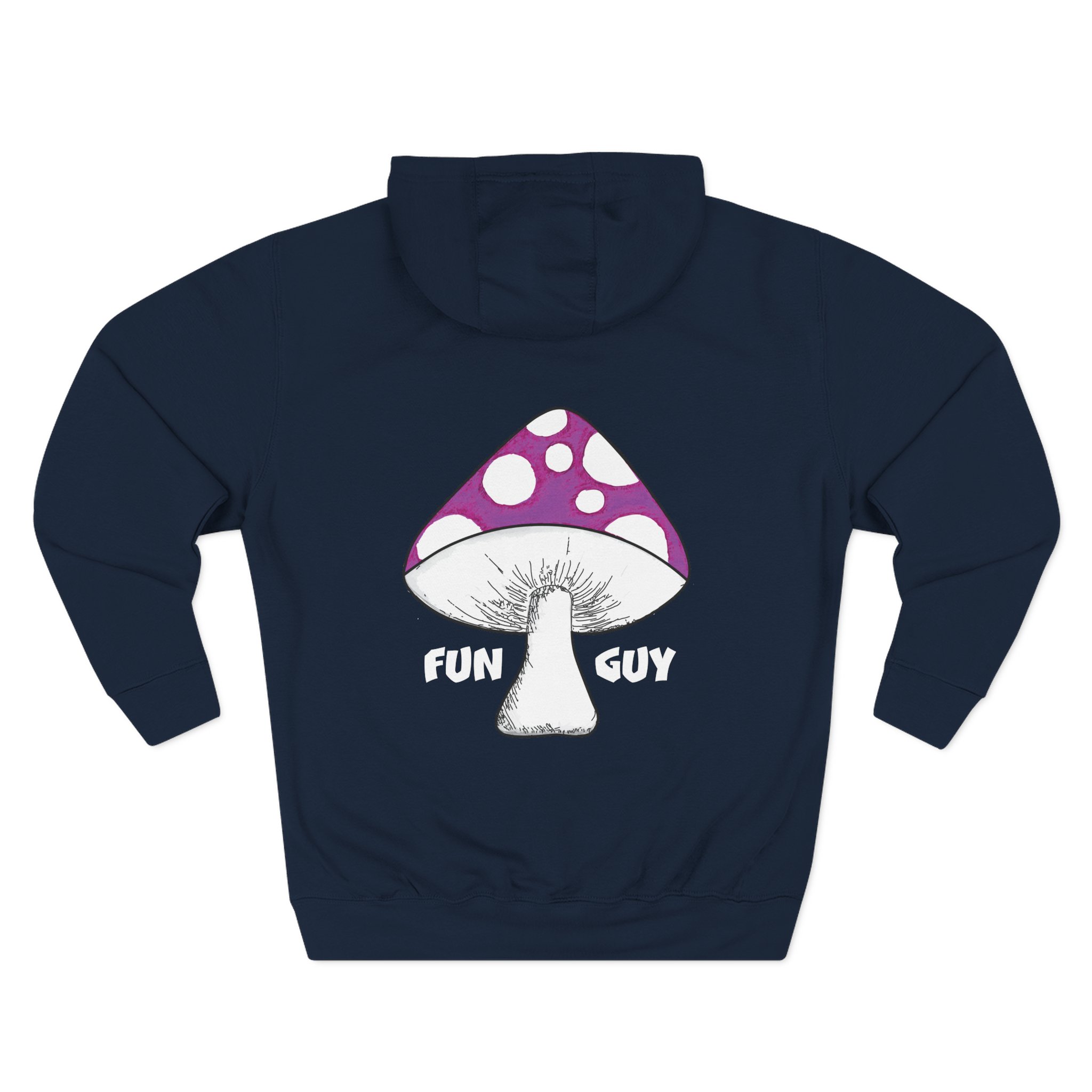 Fun Guy Purple Premium Sick Designz Hoodie - Image 7