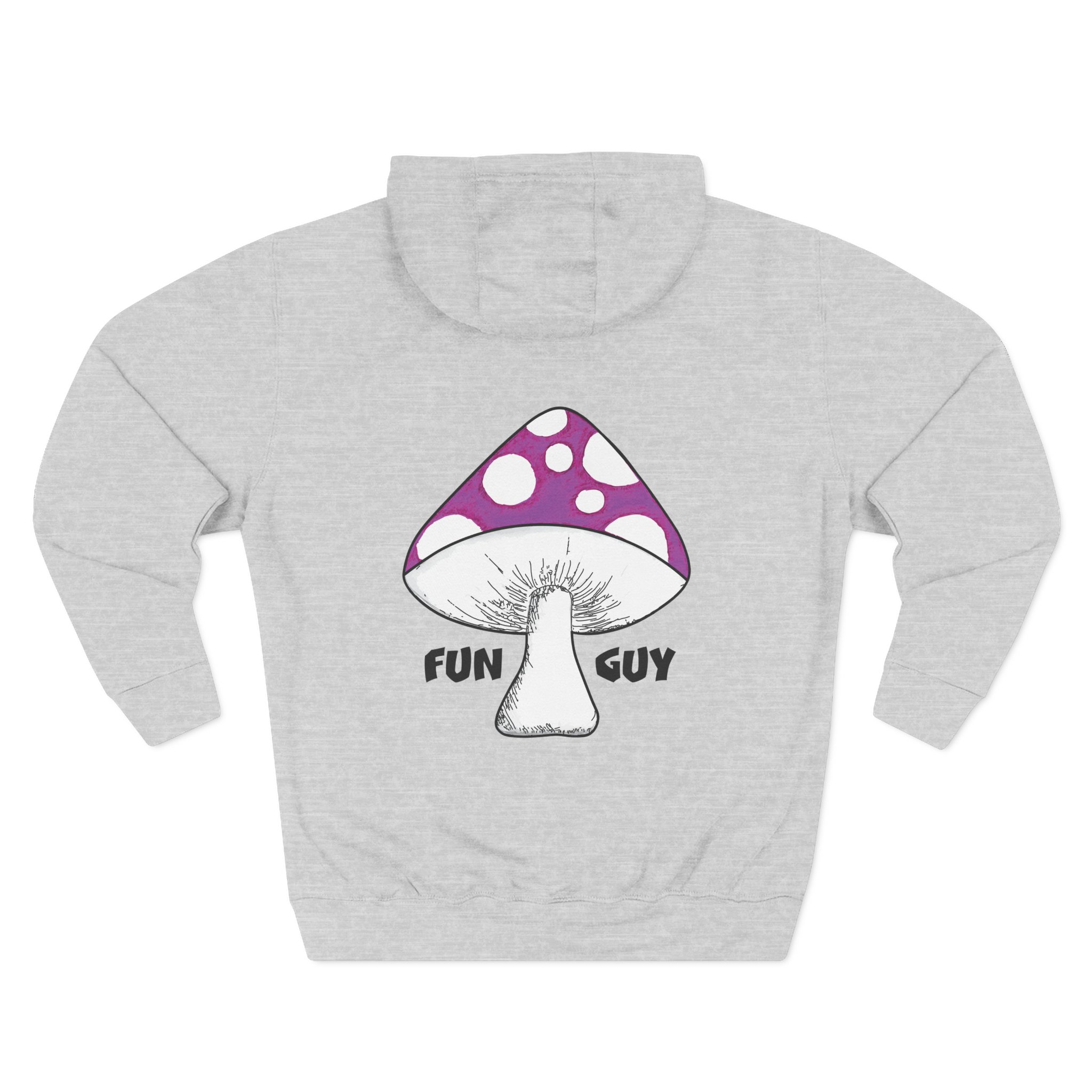 Fun Guy Purple Premium Sick Designz Hoodie - Image 5