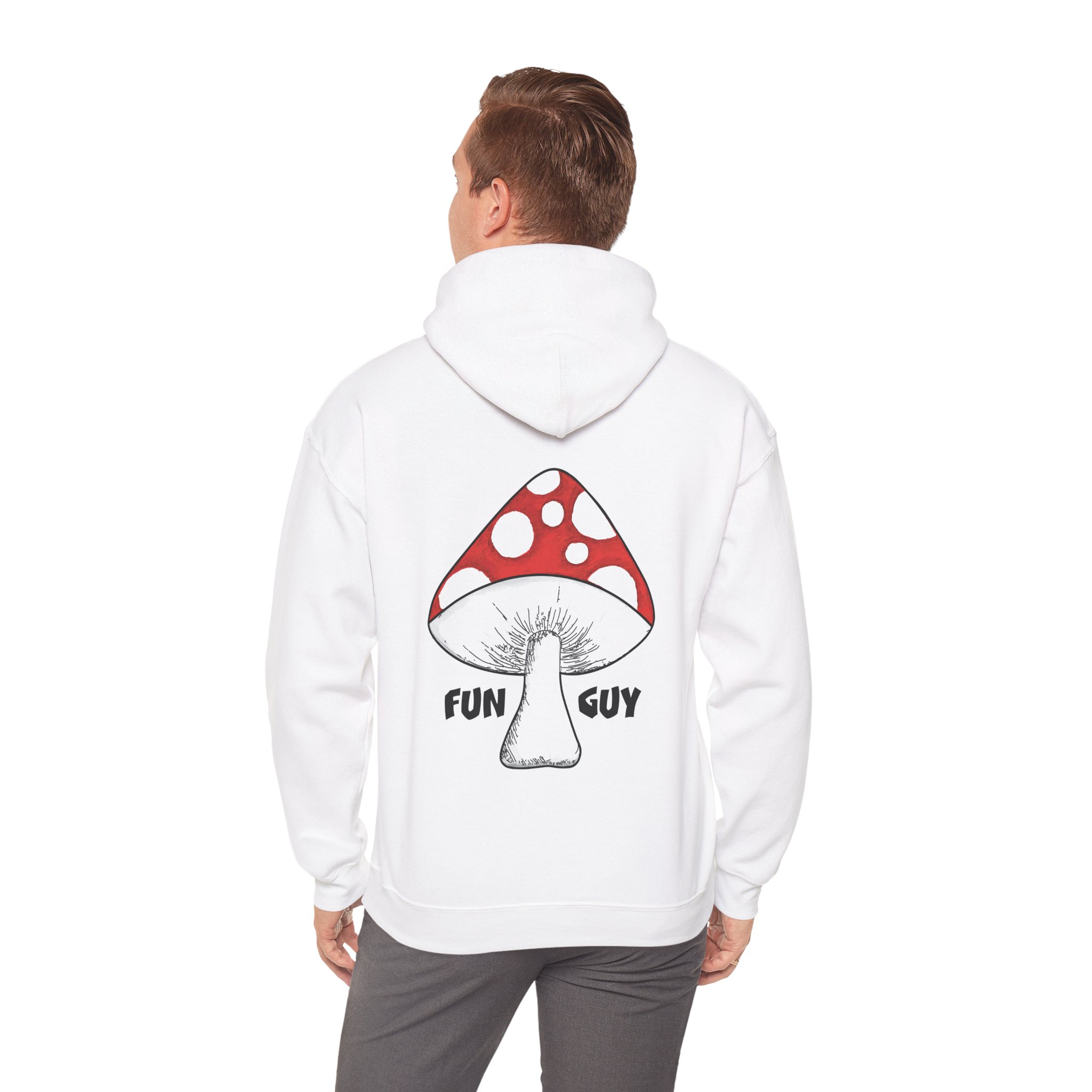 Fun Guy Red Sick Blend Sick Designz Hoodie - Image 3