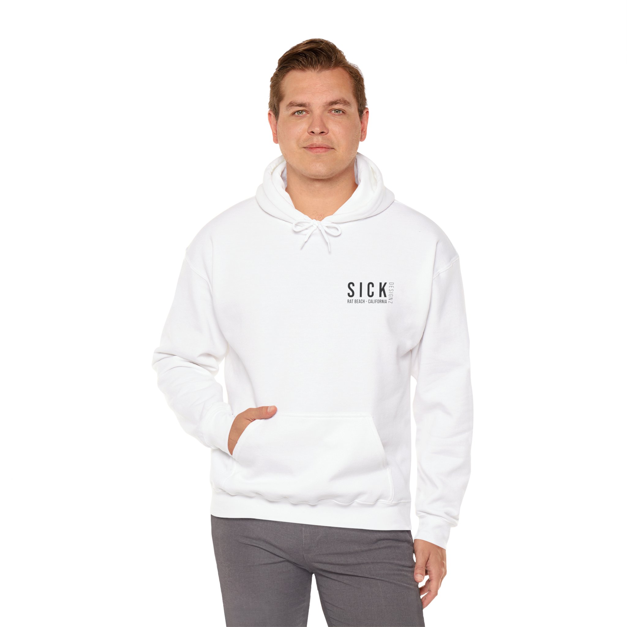 Fun Guy Red Sick Blend Sick Designz Hoodie - Image 4