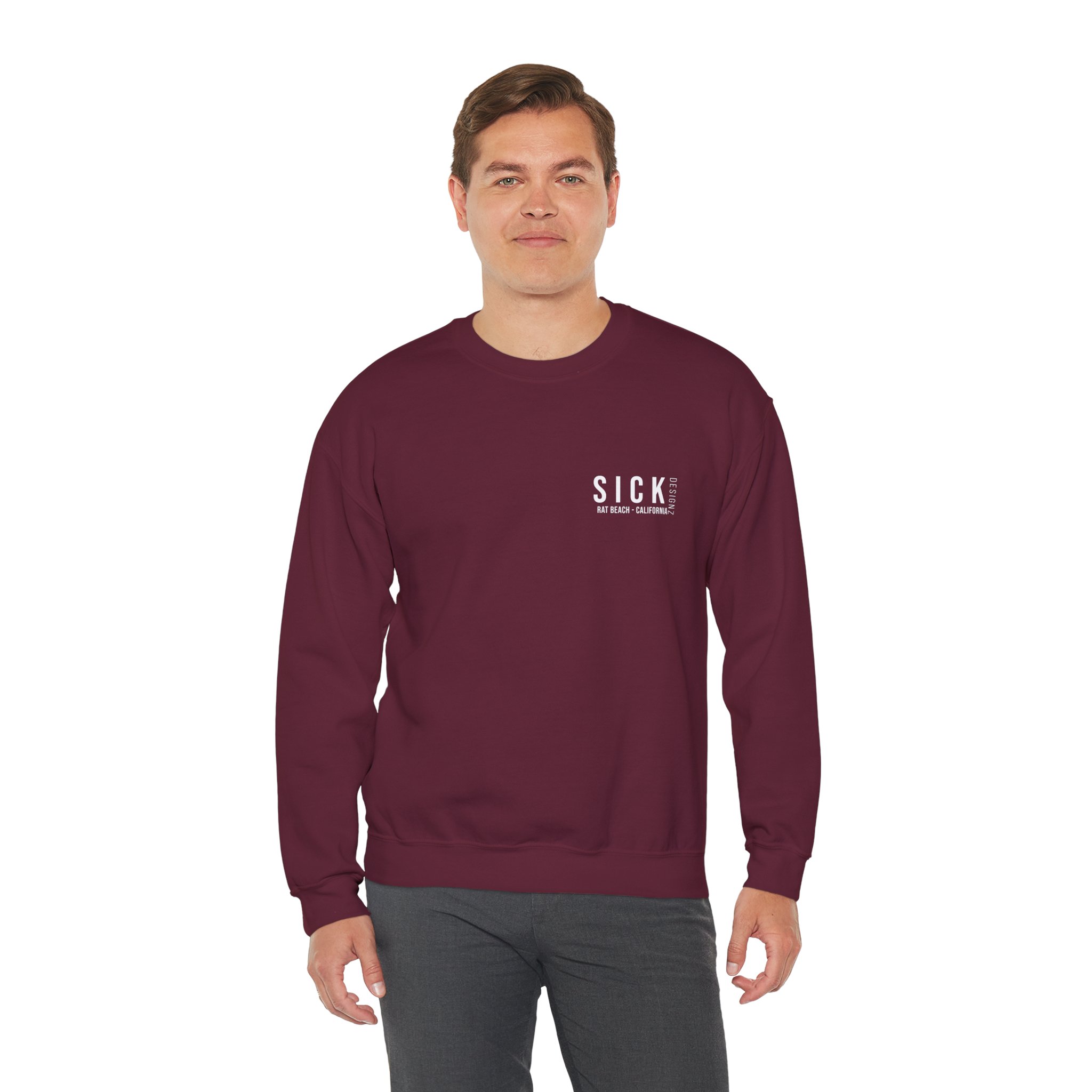 Tsick Tsunami Sick Blend Sick Designz Crewneck - Image 2